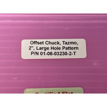 Ultratech 01-08-03230-2-T Offset Chuck Tazmo 2" Large Hole Pattern